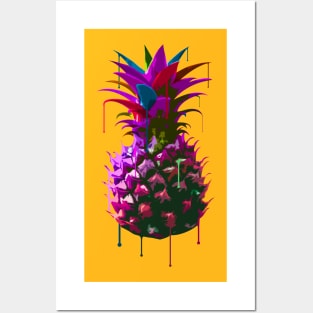 Pineapple Melt Posters and Art